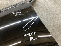 【同梱不可】86 ZN6 左フロントフェンダー カラー：D4S(クリスタルブラックシリカ) 品番：SU003-01391_画像3