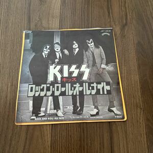 稀少シングルEP!! KISS キッス ROCK AND ROLL ALL NITE ロックン・ロール・オール・ナイト JET-2318 レコード 洋楽 ROOM SERVICE