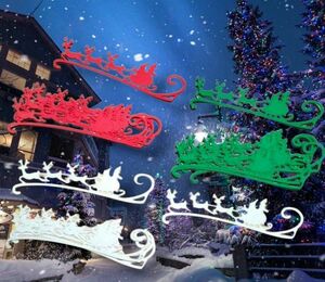 ダイカット サンタクロース 15枚 3色 クラフトパンチ コラージュ アルバム Xmas 壁面飾り 