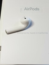 AirPods 第一世代イヤホン右耳のみ　Apple正規品動作確認済み　音質正常　機能正常　アップルイヤホン エアーポッズ MMEF2J/A_画像3