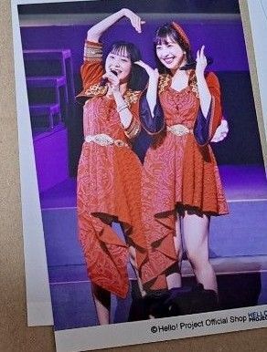 Juice=Juice 植村あかり&江端妃咲 江端妃咲 井上玲音 L判写真4枚