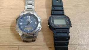CASIO・カシオ　腕時計２本まとめて　WVA-470/DW-5600E