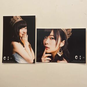 HKT48 指原莉乃 0と1の間 初回限定盤 生写真 AKB48 アルバム 2種コンプ