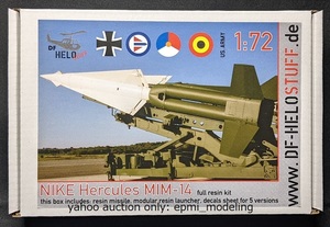 訳あり特価 1/72 DF-HELO STUFF MIM-14 ナイキハーキュリーズ地対空ミサイル レジンキット アメリカ陸軍他