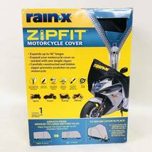 レイン X (レインエックス) Zipfit バイクカバー　Rain X Zipfit Motorcycle Cover バイク用品 レインカバー バイク 雨 雨具 装備_画像2