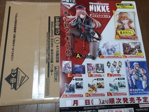 一番くじ NIKKE ニケ 販促品(未使用品)販促ポスター+ダブルチャンス券80枚　W