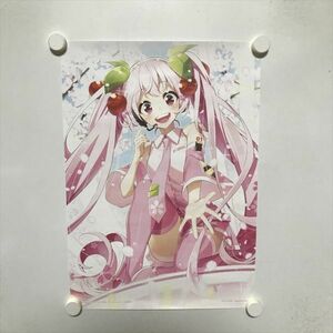 A68245 ◆桜ミク　初音ミク A3サイズ ポスター 送料350円 ★5点以上同梱で送料無料★