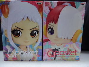 ワンピース　Qposket　ウタ　ヤマト　2種セット　フィギュア　バンプレスト