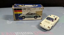 F16 ポルシェ911S ポリスカー トミカ 青箱 トミカ 日本製_画像1