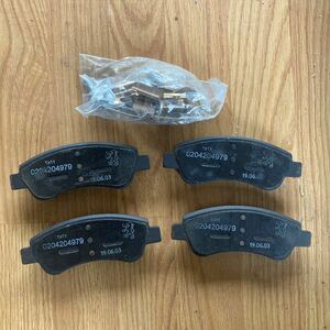  Peugeot 206 original front brake pad unused goods 