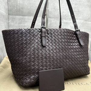 1円■最高級■ BOTTEGA VENETA ボッテガヴェネタ メンズ イントレチャート トートバッグ ビジネスバッグ 肩掛け A4◎ 大容量 レザー 本革