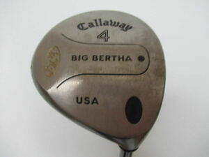 ★Callaway キャロウェイ BIG BERTHR フェアウエイウッド 4W 純正カーボンシャフト F994　★レア★激安★中古★　★