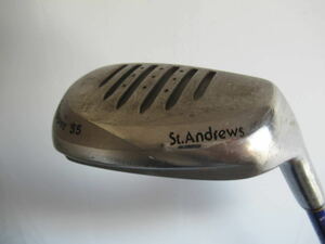 ★St.Andrews セントアンドリュース Chiper 55 アイアン チッパー 55° 純正カーボンシャフト J015　★レア★激安★中古★　★