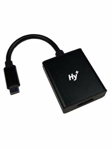 Hy+ Type-C to HDMI 変換アダプター HY-TCHD8 4K映像対応(Xperia5ii Xperia1ii AQUOS R5G arrows 5G Galaxy iPhone15 対応