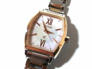 【Tr1】CITIZEN /シチズン◇xC/クロスシー/H030-T016022/ES8150-56A◇レディース♀電波ソーラー/美品