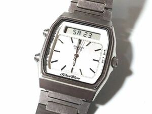 【Rs3】SEIKO/セイコー◇SilverWave/シルバーウェーブ/H557-5130/JZW060◇1983年製♂ハイブリッド3針QZ