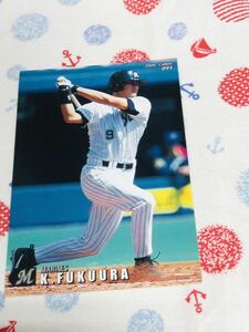 カルビー Calbee プロ野球カード 千葉ロッテマリーンズ 福浦和也