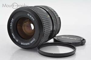 ★極上美品★ ニコン Nikon Zoom-NIKKOR 35-70mm F3.5-4.8 Ai-S 前レンズキャップ、レンズフィルター付 #tk1920
