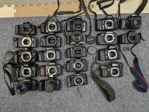 ジャンク まとめて 大量 色々 フィルムカメラ 一眼レフカメラ レンズ 21 #j1204-8