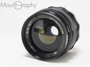 ★良品★ MIR-1 37mm F2.8 GRAND PRIX BRUSSELS 1958 m42マウント! ★完動品★同梱可 #i4838