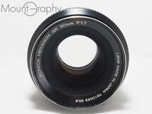 ★実用美品★ KONICA コニカ HEXANON AR 50mm F1.7 ★完動品★同梱可 #i4878_画像3