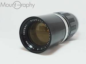 ★実用美品★ OLYMPUS オリンパス E.ZUIKO Auto-T 150mm F4 ★完動品★同梱可 #i4937