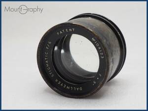 ★実用美品★ DALLMEYER STIGMATIC F/6 PATENT F=9° ★完動品★同梱可 #i5088