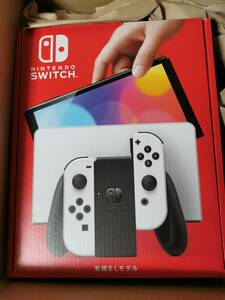 【送料無料】Nintendo Switch(有機ELモデル) Joy-Con(L)/(R) ホワイト　ニンテンドースイッチ　本体【新品未開封】