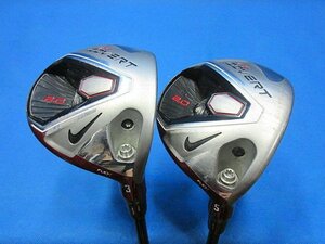 中古2本セット NIKE/ナイキ VRS COVERT 2.0 フェアウェイウッド 3W&5W (S)