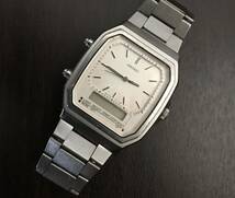 Seiko vintage H601-5070 Anna-Digi デジアナ デジタル クォーツ 腕時計 _画像1