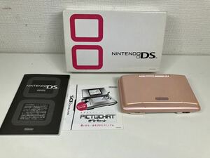 1円〜 11F 任天堂 NINTENDO DS 初代 ニンテンドー Candy Pink キャンディピンク 取扱説明書付き 箱付き 本体 動作未確認 現状品