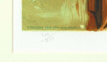 【真作】【WISH】モーリス・ユトリロ Maurice Utrillo「雪のモンマルトル」リトグラフ 12号大 大作 　　〇フランス巨匠 #23113103_画像8