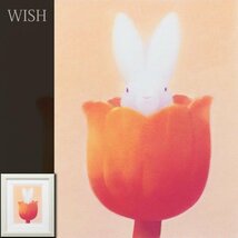 【真作】【WISH】渡辺宏「春のおとずれ」ジクレー 直筆サイン ◆ウサギ 　　〇イラストレーター 国内外高評価 #23122254_画像1