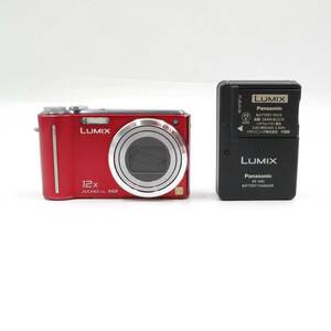 ★Panasonic パナソニック LUMIX ルミックス DMC-TZ7 コンパクトデジタルカメラ コンデジ デジタルカメラ デジカメ レッド系