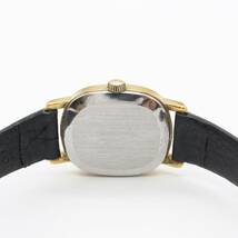 【OMEGA オメガ】 Geneve ジュネーブ 手巻き 機械式 レディース ボーイズ 腕時計 ゴールド文字盤 ヴィンテージ 稼働_画像4