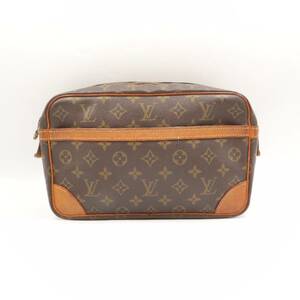 ★LOUIS VUITTON ルイヴィトン M51845 モノグラム コンピエーニュ28 セカンドバッグ クラッチバッグ メンズ ブラウン系