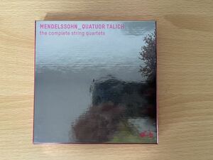D1/ターリヒ弦楽四重奏団 メンデルスゾーン : 弦楽四重奏曲全集 (Mendelssohn : Complete String Quartets / Quatuor Talich) (3CD Box)