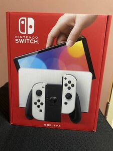 任天堂Nintendo Switch 本体　有機ELモデル　Joy-Con(L)/(R) ホワイト　購入証明書有　完全新品未使用品