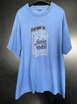 90'S 当時物 SONIC YOUTH Tシャツ ヴィンテージ バンドTシャツ XL ソニックユース USA製 NIRVANA シングルステッチ カートコバーン_画像1