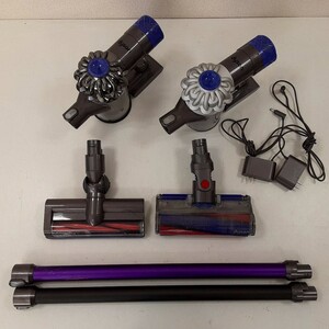 【LJ100】SV07 SV09 dyson ダイソン 通電確認済み コードレスクリーナー 掃除機 動作品 2台 まとめ売り