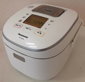 【LK42】SR-HB108 Panasonic パナソニック IH 炊飯器 炊飯ジャー 2019年製 通電確認済み 動作品