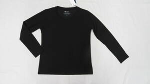 958 [ Mizuno ] дамский dry bekta- рубашка с длинным рукавом чёрный (L)