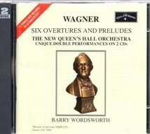 a293　　ワーグナー：OVERTURES AND PRELUDES /WORDSWORTH　　(2CD)_画像1