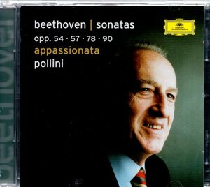 yo213 ベートーヴェン：SONATAS OPP.54,57,78,90 POLLINI (2CD)