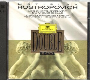 ol982 ヴィヴァルディ他：LES CHEFS - D CEUVRE /ROSTROPOVICH・& カラヤン他　　(2CD)