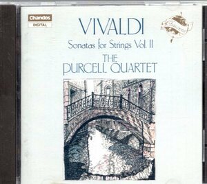 ol811 ヴィヴァルディ：SONATAS FOR STRINGS Vol.2 /THE PURCELL QUARTET 