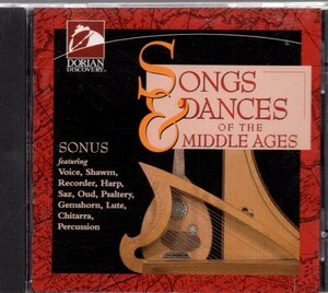 b018 SONGS & DANCES OF THE MIDDLE AGES /SONUS 