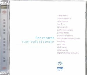 ol185 SACD LINN RECORDS SUPER AUDIO CD SAMPLER /HILL