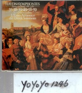 ハイドン：交響曲集”シュトゥルム・ウント・ドラング”Ⅰ/ソロモンス(2CD)