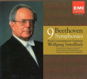 ベートーヴェン：交響曲全集/サヴァリッシュ＆ロイヤル・コンセルトヘボウ管弦楽団（５CD)